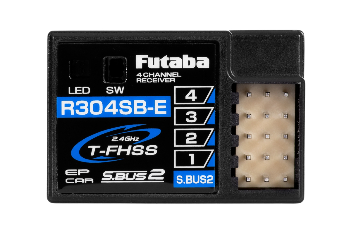 Futaba 4PM Plus T-FHSS, 3x přijímač R304SB-E s telemetrií