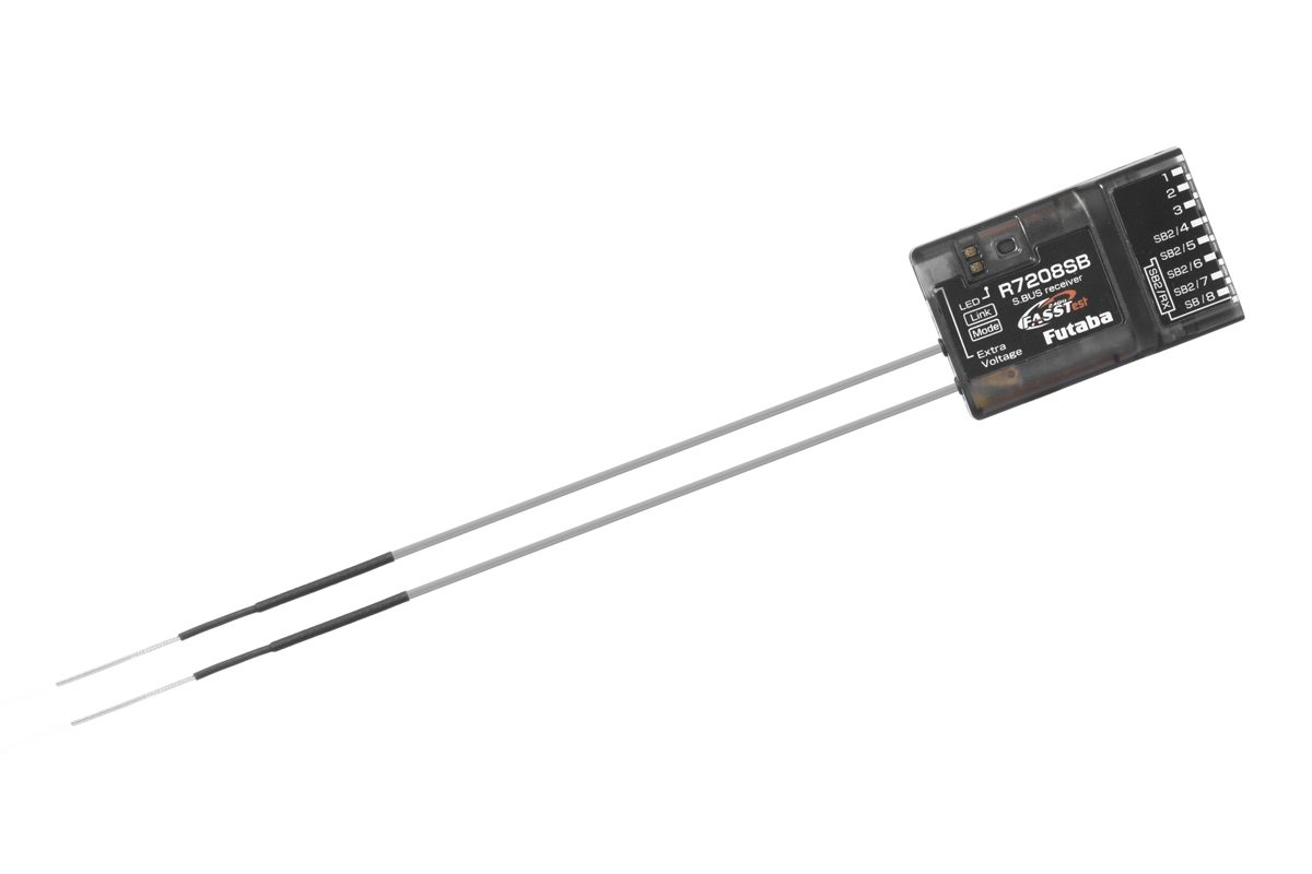 Futaba 16IZ SUPER, 2x přijímač R7208SB
