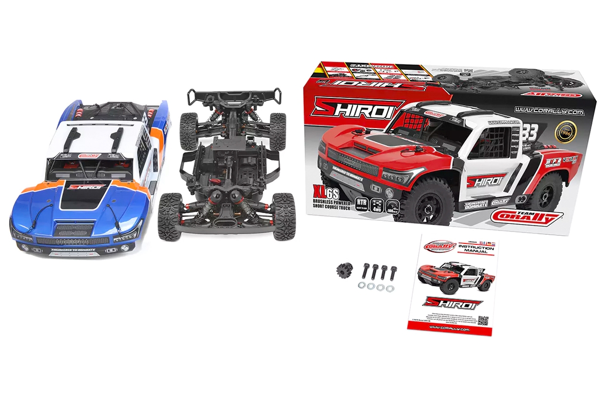SHIROI XP 6S - RTR - Brushless Power 6S - modrá