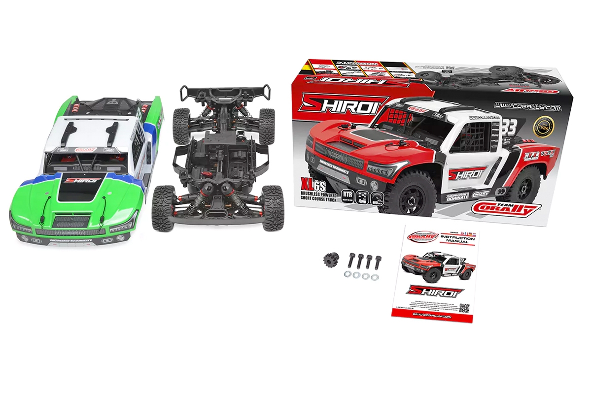 SHIROI XP 6S - RTR - Brushless Power 6S - zelená
