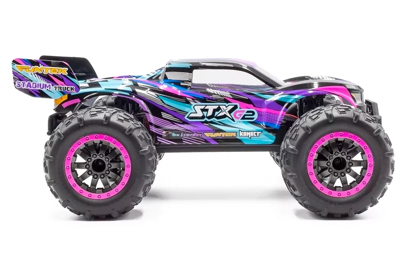 Funtek STX G2 Truggy 2.4GHz RTR (4wd), fialová
