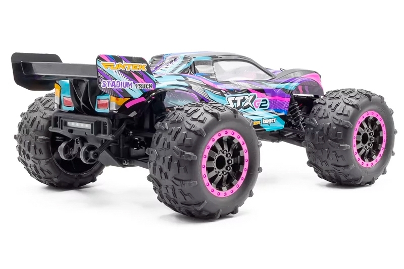 Funtek STX G2 Truggy 2.4GHz RTR (4wd), fialová