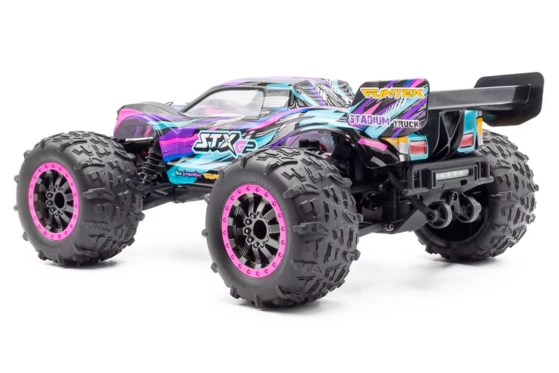 Funtek STX G2 Truggy 2.4GHz RTR (4wd), fialová