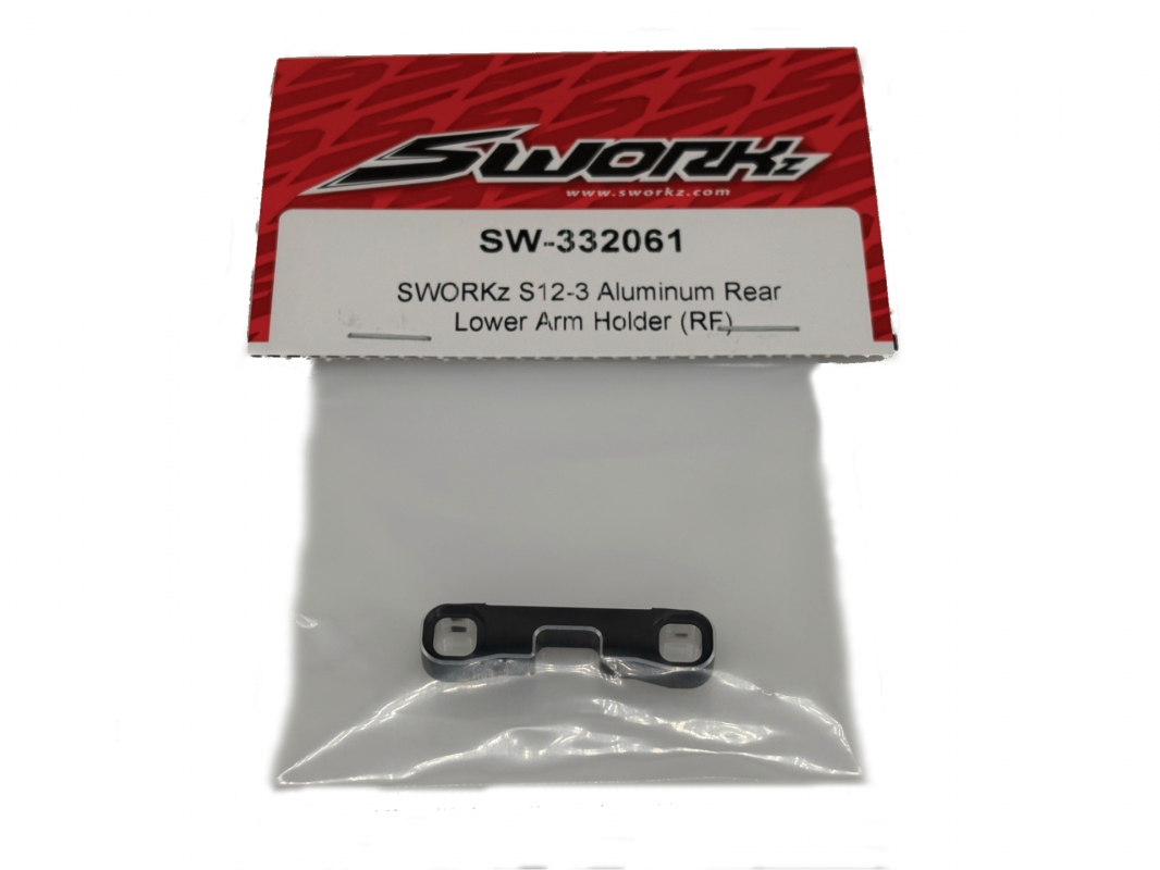 S12-3 Hliníkový držák zadních ramen zavěšení (C-blok - RF, 1 ks)