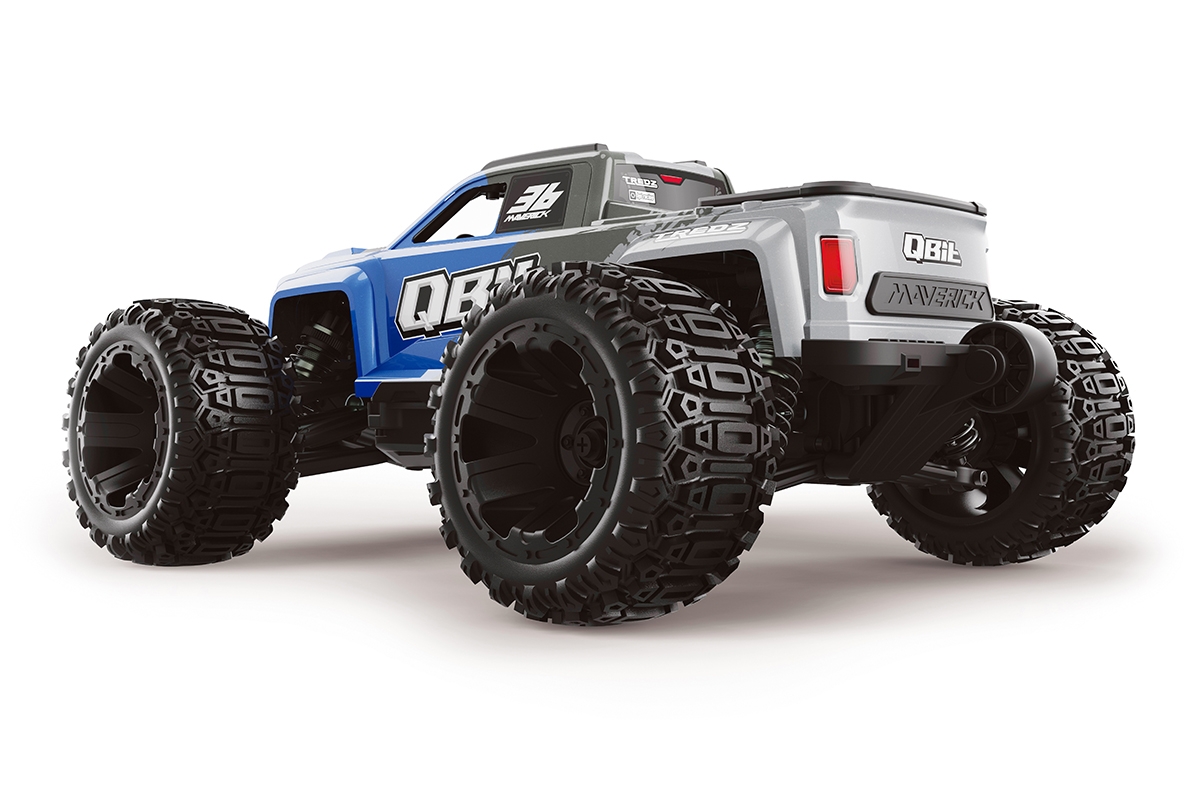 Qbit MT 1/16th Monster Truck - Modrý