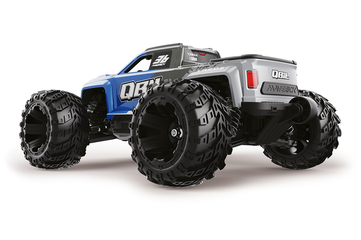 Qbit MT Flux 1/16th Monster Truck - Modrý