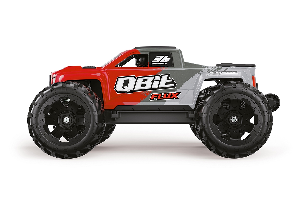 Qbit MT Flux 1/16th Monster Truck - Červený