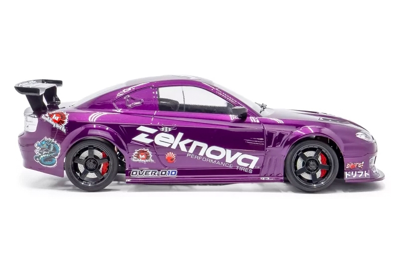 1/10 Drift OVER-D10 RWD car RTR + akumulátor a nabíječ