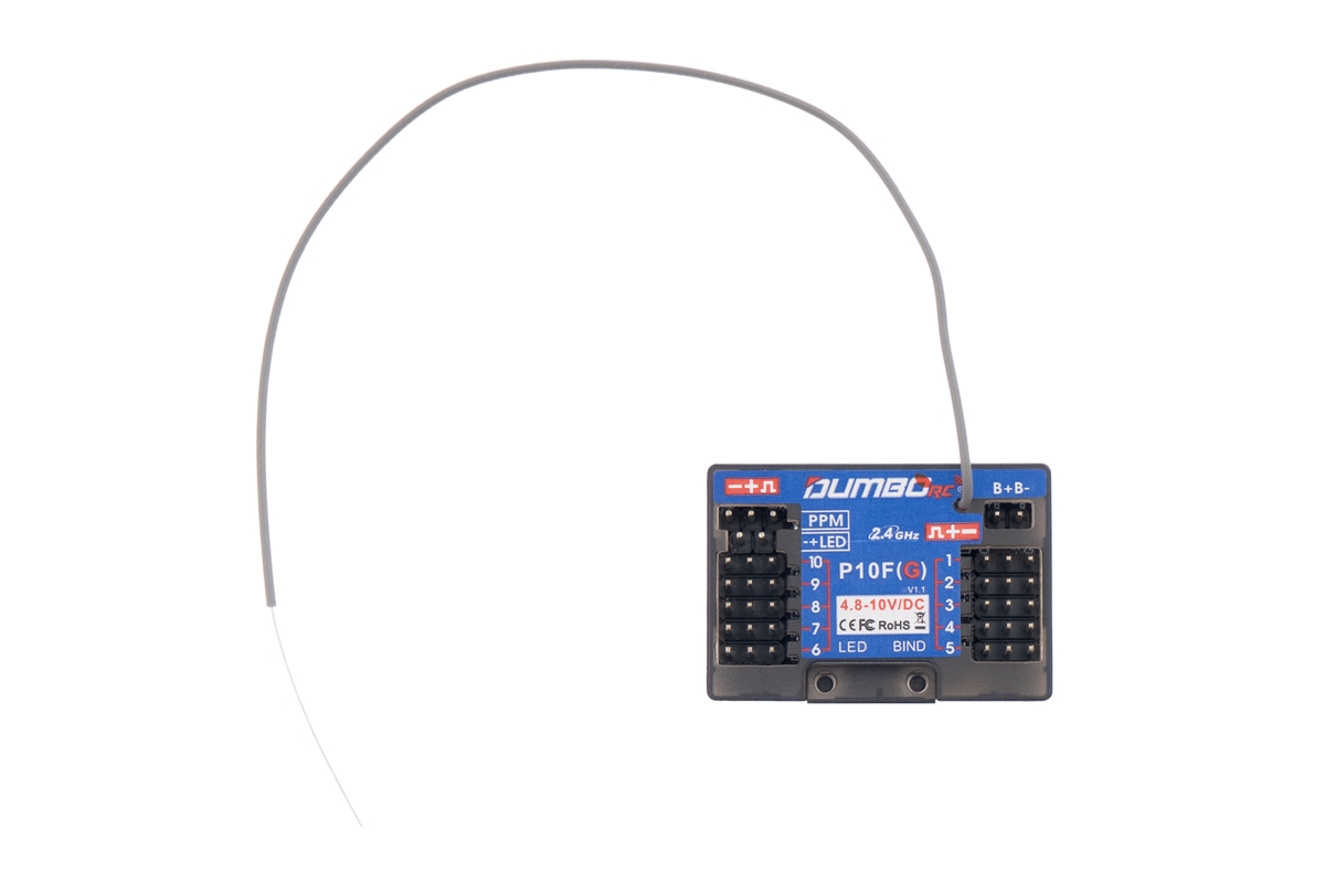 Vysílač Dumbo RC DDF-350 10CH s přijímačem