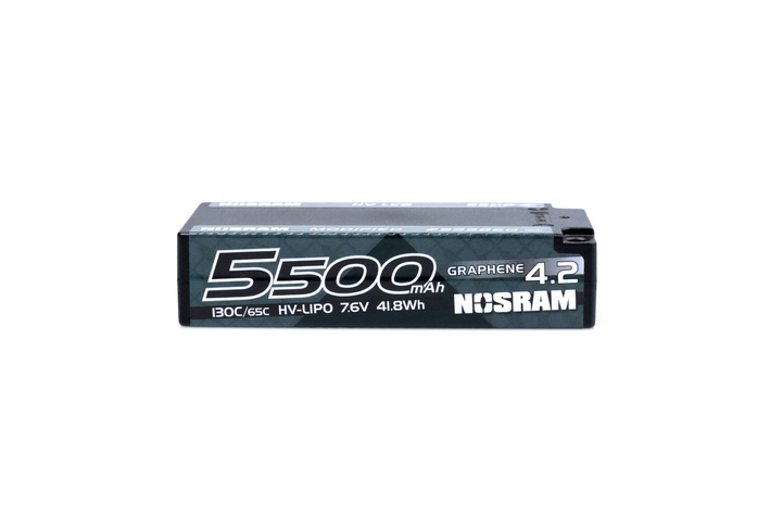 HV Ultra LCG Modified Shorty GRAPHENE-4.2 5500mAh Hardcase aku - 7.6V LiPo - 130C/65C