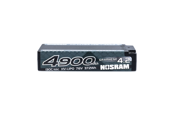 HV Ultra LCG Modified Shorty GRAPHENE-4.2 4900mAh Hardcase aku - 7.6V LiPo - 130C/65C