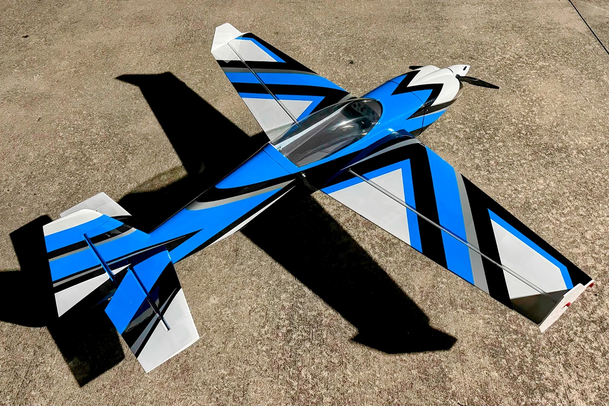 49" Extra NG Modrá/Bílá 1,24m