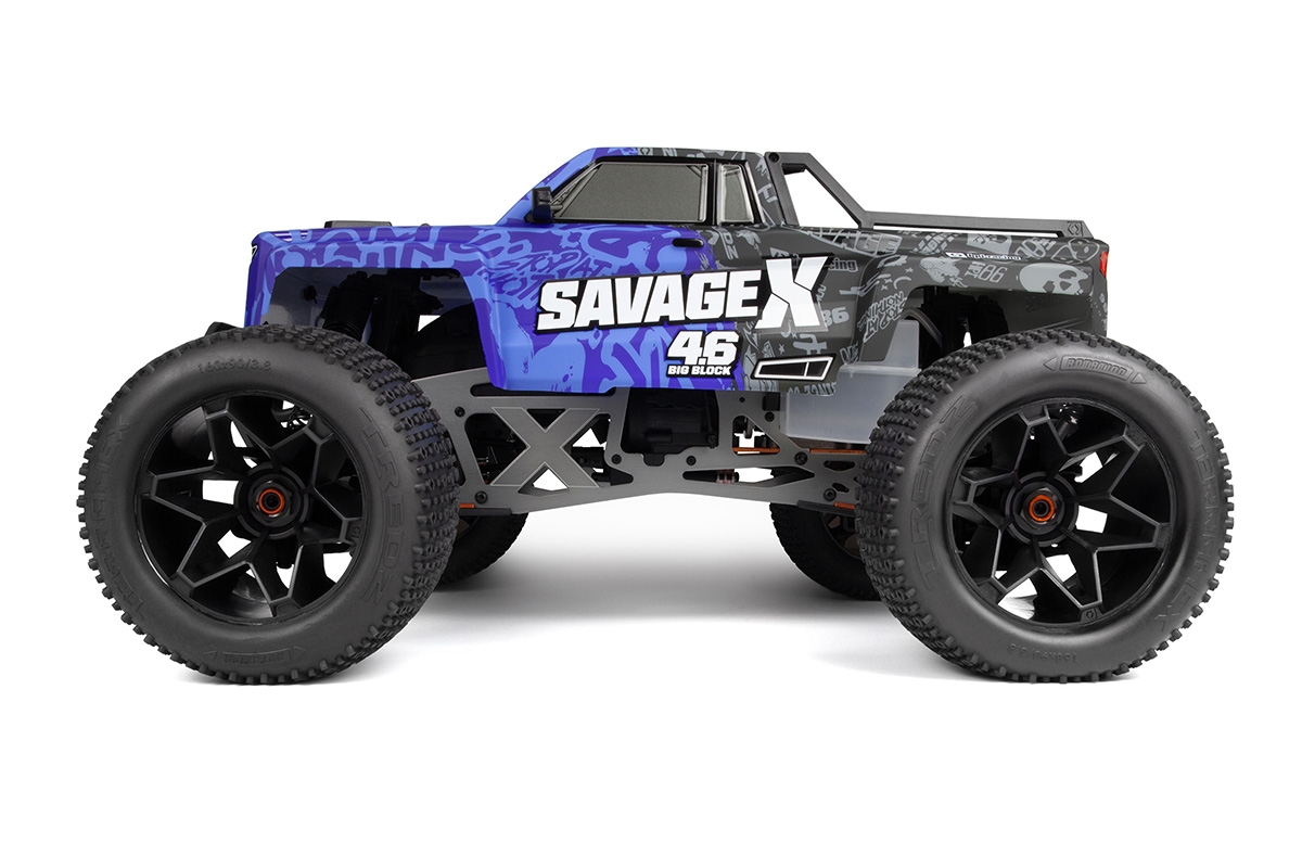 SAVAGE X 4.6 GT-6 RTR - modrá