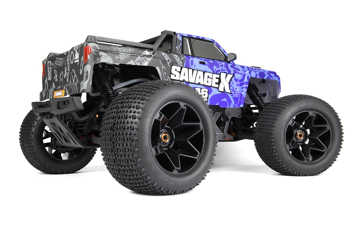 SAVAGE X 4.6 GT-6 RTR - modrá