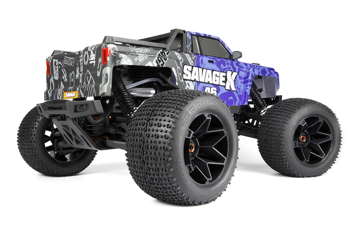 SAVAGE X 4.6 GT-6 RTR - modrá
