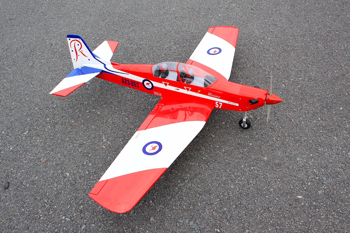 Pilatus PC9 Červená/Bílá 1,54m
