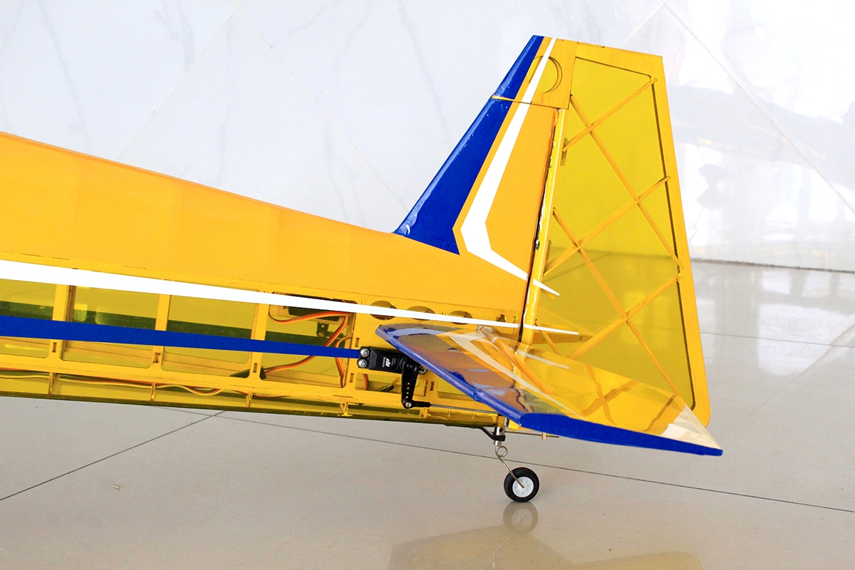 Laser 200 1,22m Žlutá NightFly