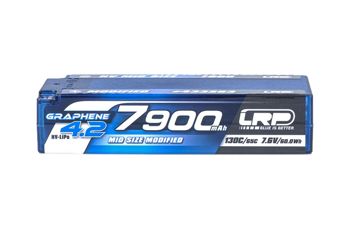 HV Mid Size Modified GRAPHENE-4.2 7900mAh Hardcase aku - 7.6V LiPo - 130C/65C