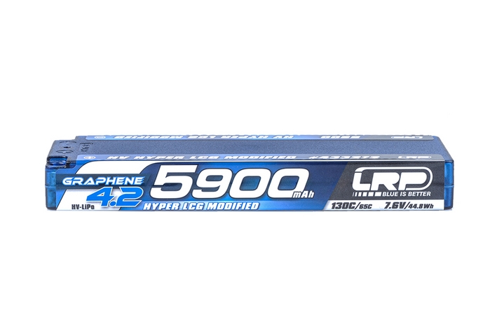 HV Hyper LCG Modified GRAPHENE-4.2 5900mAh Hardcase aku - 7.6V LiPo - 130C/65C