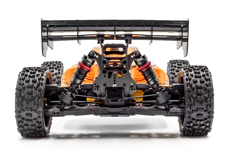 Spirit NXT EVO RR 2.0 Brushless buggy - oranžová (vč. LiPo a nabíječe)