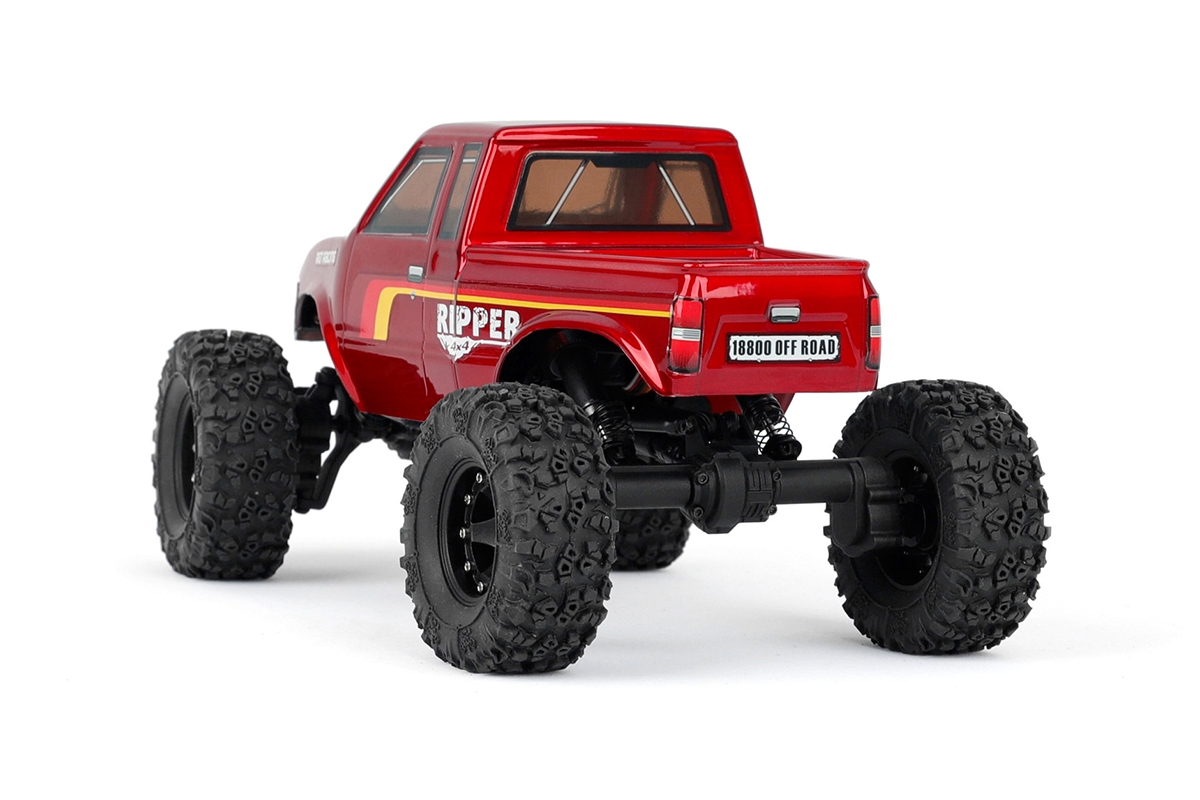 RIPPER 1/18 sada 2,4GHz, Červená