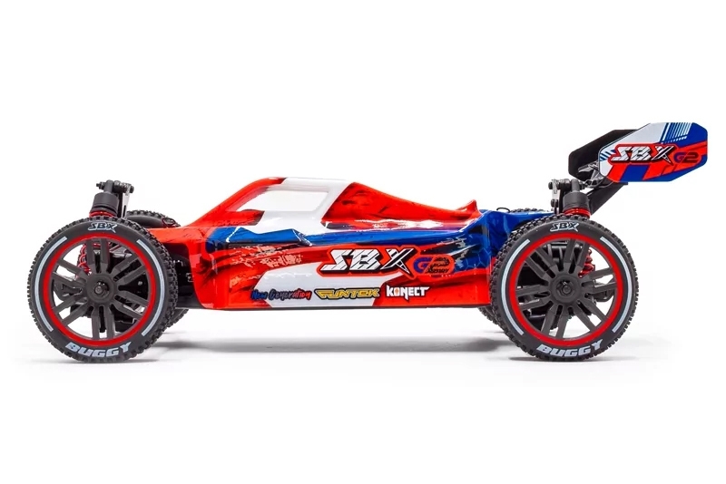 SBX Buggy G2 1/12 XL - 2.4GHz RTR (4WD), červená