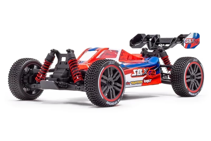 SBX Buggy G2 1/12 XL - 2.4GHz RTR (4WD), červená