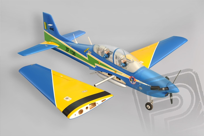 PH158 (PH041) TUCANO MK.2 60 ARF 1700mm rozp.