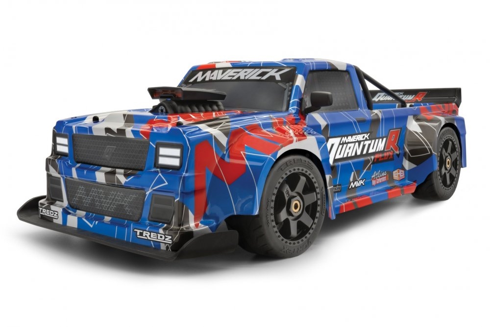 QuantumR Race Truck FLUX 1/8 4WD - Modro/Červený