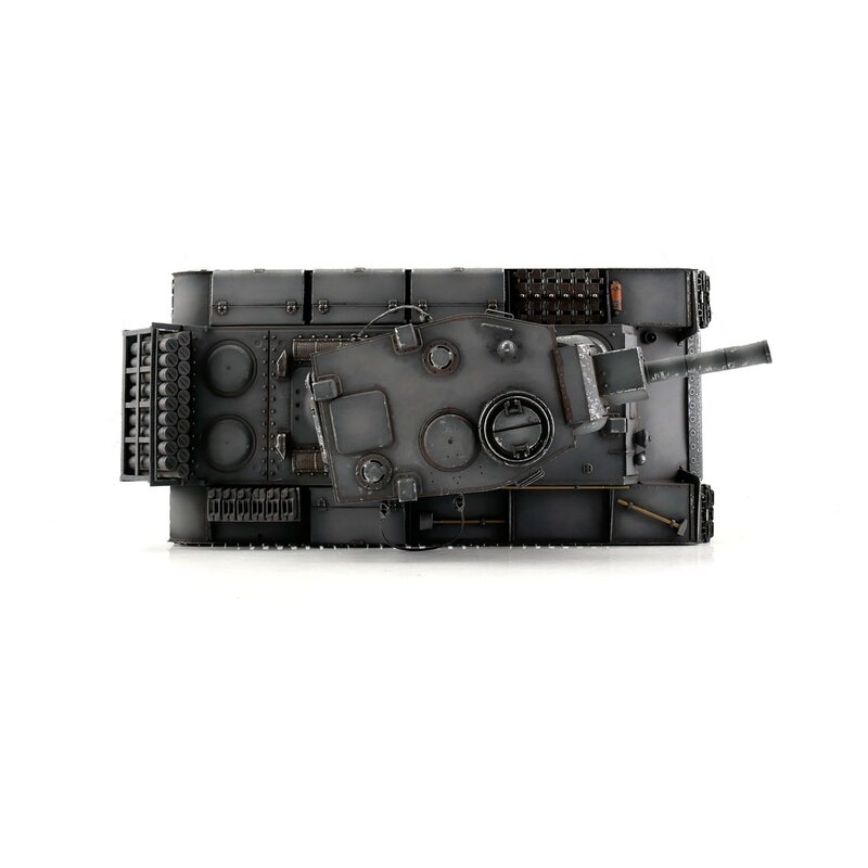 TORRO tank PRO 1/16 RC KV-2 754 (r) šedý - BB Airsoft