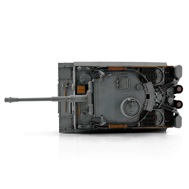 TORRO tank 1/16 RC Tiger I dřívější verze šedá kamufláž - infra IR
