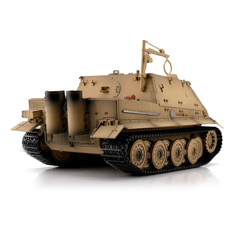 TORRO tank 1/16 RC Sturmtiger písečná kamufláž - infra IR