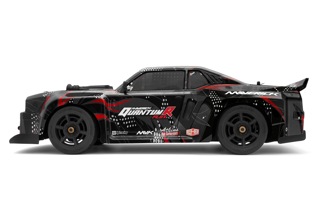 QuantumR Muscle Car FLUX 1/8 4WD - Černo/Červený