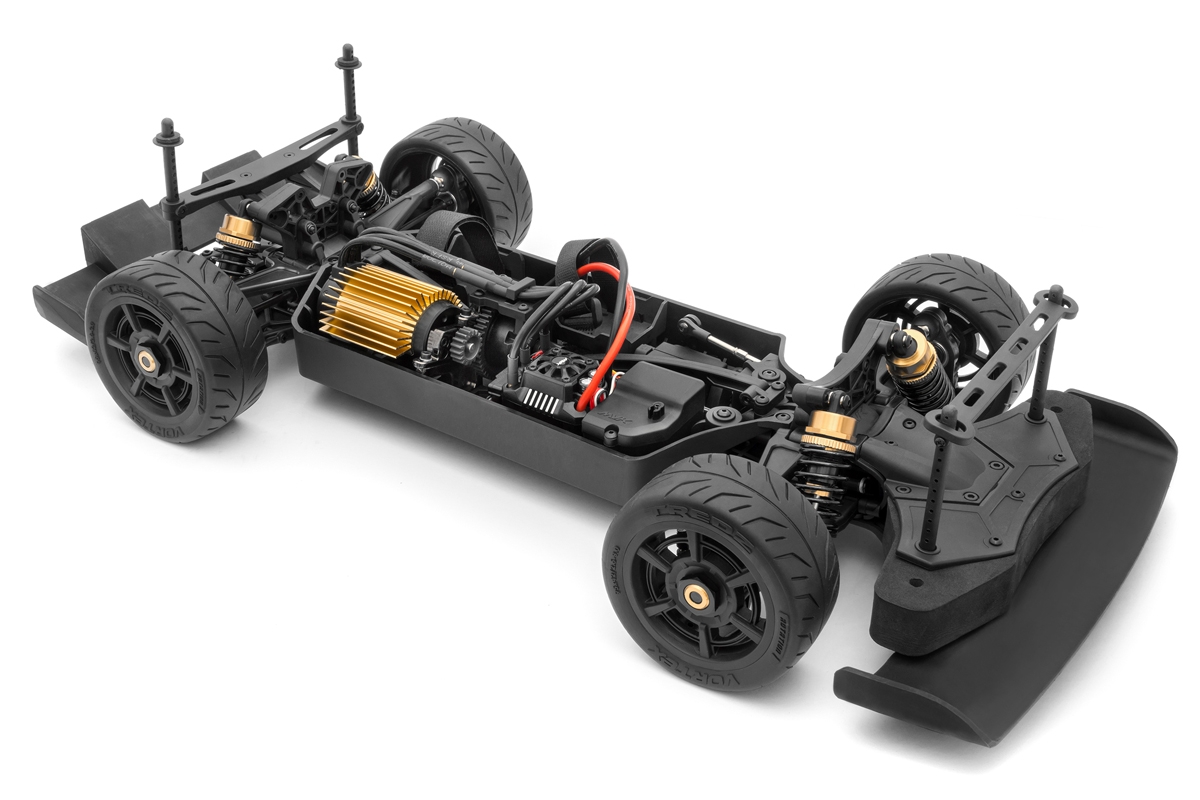 QuantumR Muscle Car FLUX 1/8 4WD - Černo/Červený