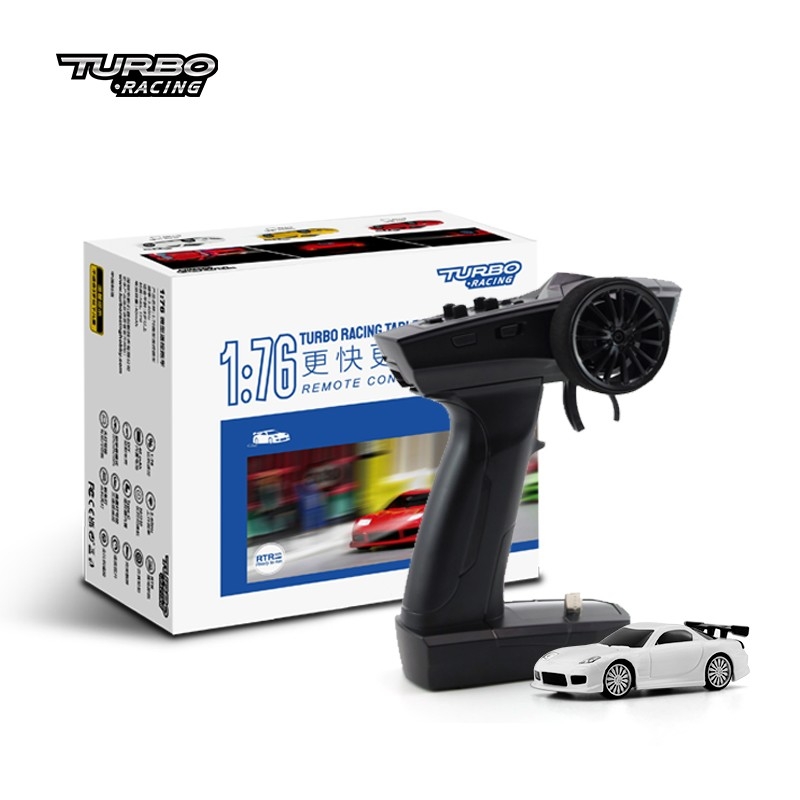 1/76 C71 On-Road SPORT RC Car RTR (bílá)