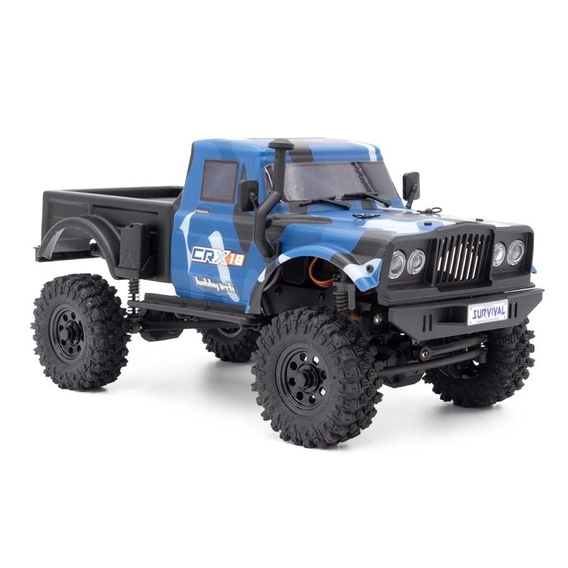 RTR HOBBYTECH CRX18 Crawler 1/18 - modrý