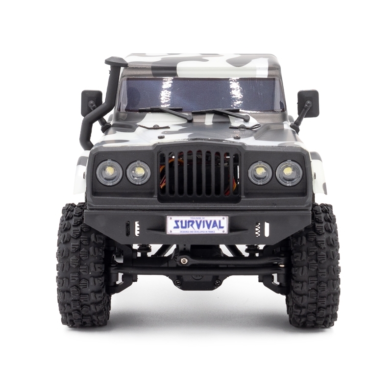 RTR HOBBYTECH CRX18 Crawler 1/18 - bílá