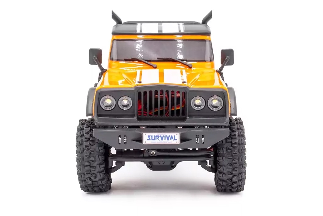 RTR HOBBYTECH CRX18 Truck Trail 1/18, 6wd, krátká verze, - oranžová
