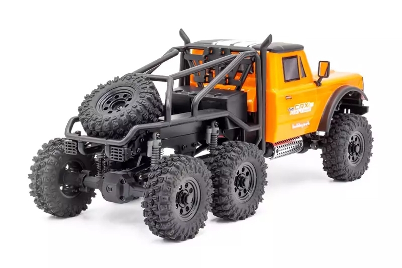 RTR HOBBYTECH CRX18 Truck Trail 1/18, 6wd, krátká verze, - oranžová