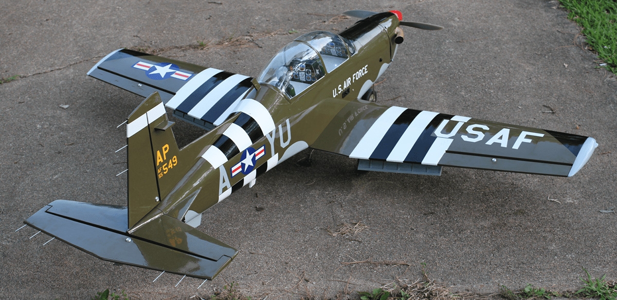 T-6A Texan II 1,6m (Zatahovací podvozek) Vojenský