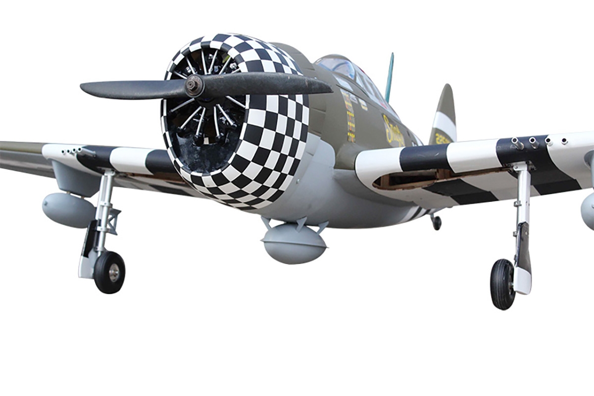 P-47G Thunderbolt Snafu 1,6m (Zatahovací podvozek)
