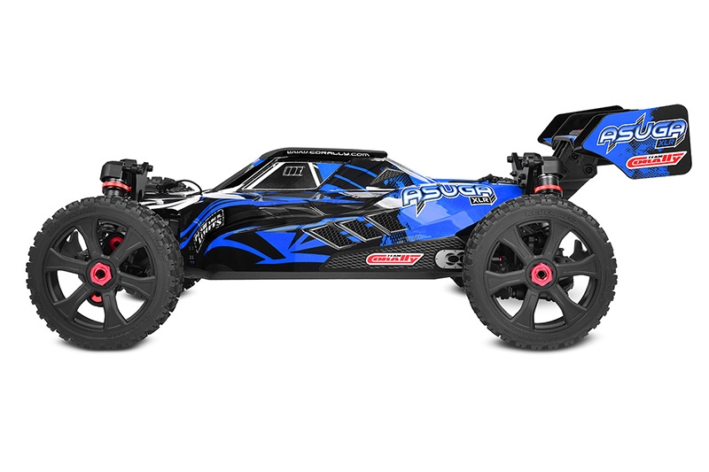 ASUGA XLR 6S - BUGGY 4WD - RTR - modrá