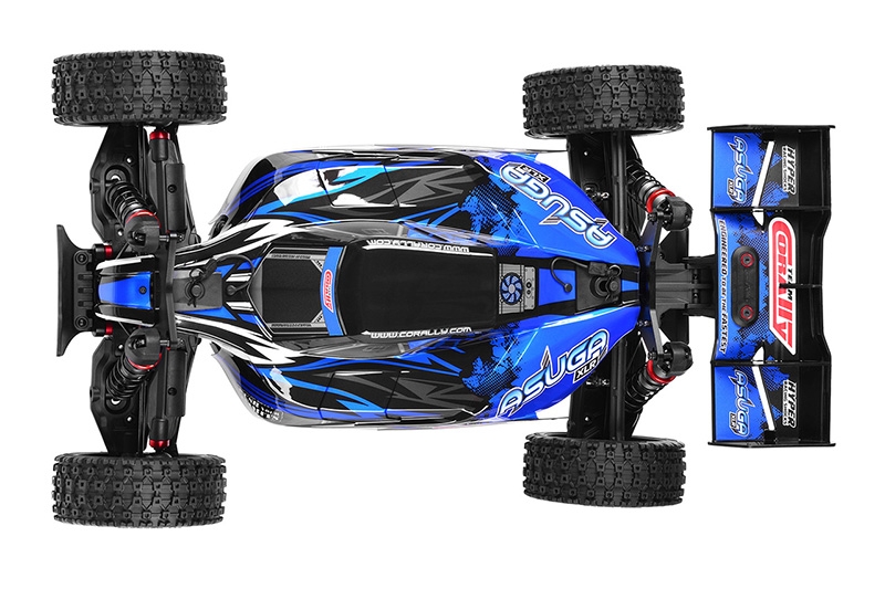 ASUGA XLR 6S - BUGGY 4WD - RTR - modrá