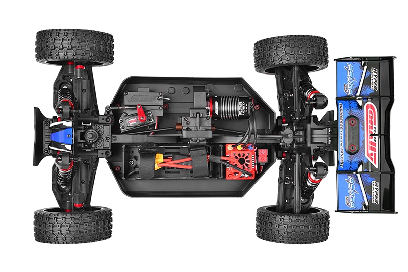 ASUGA XLR 6S - BUGGY 4WD - RTR - modrá