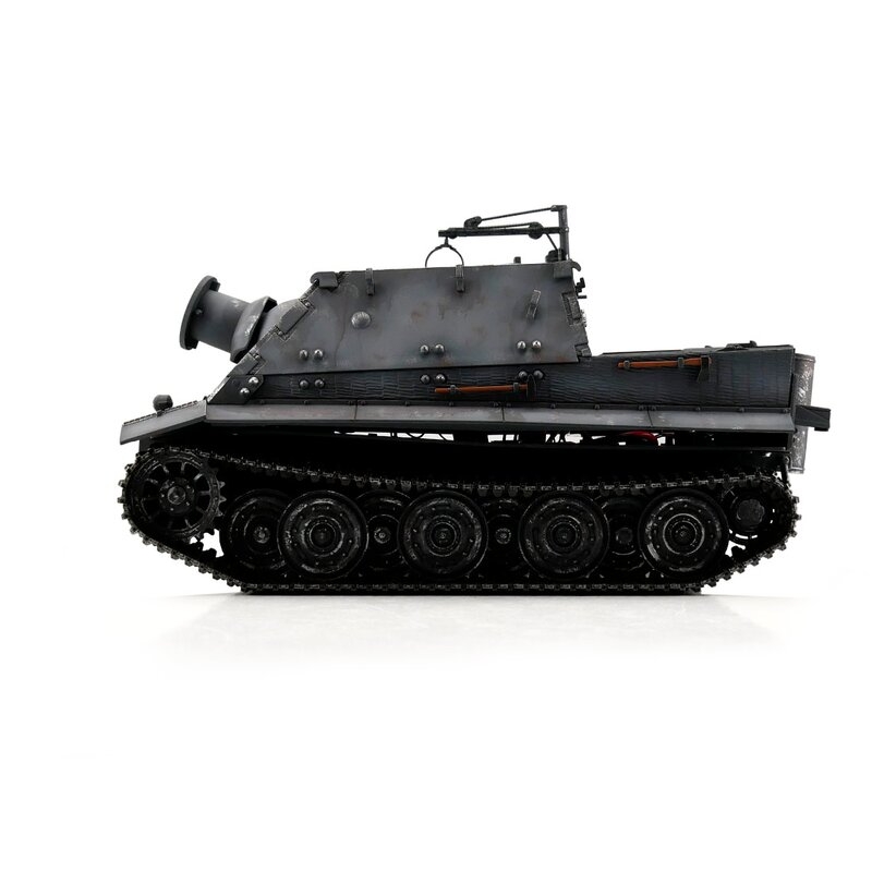 TORRO tank PRO 1/16 RC Sturmtiger šedá kamufláž - BB Airsoft - kouř z hlavně