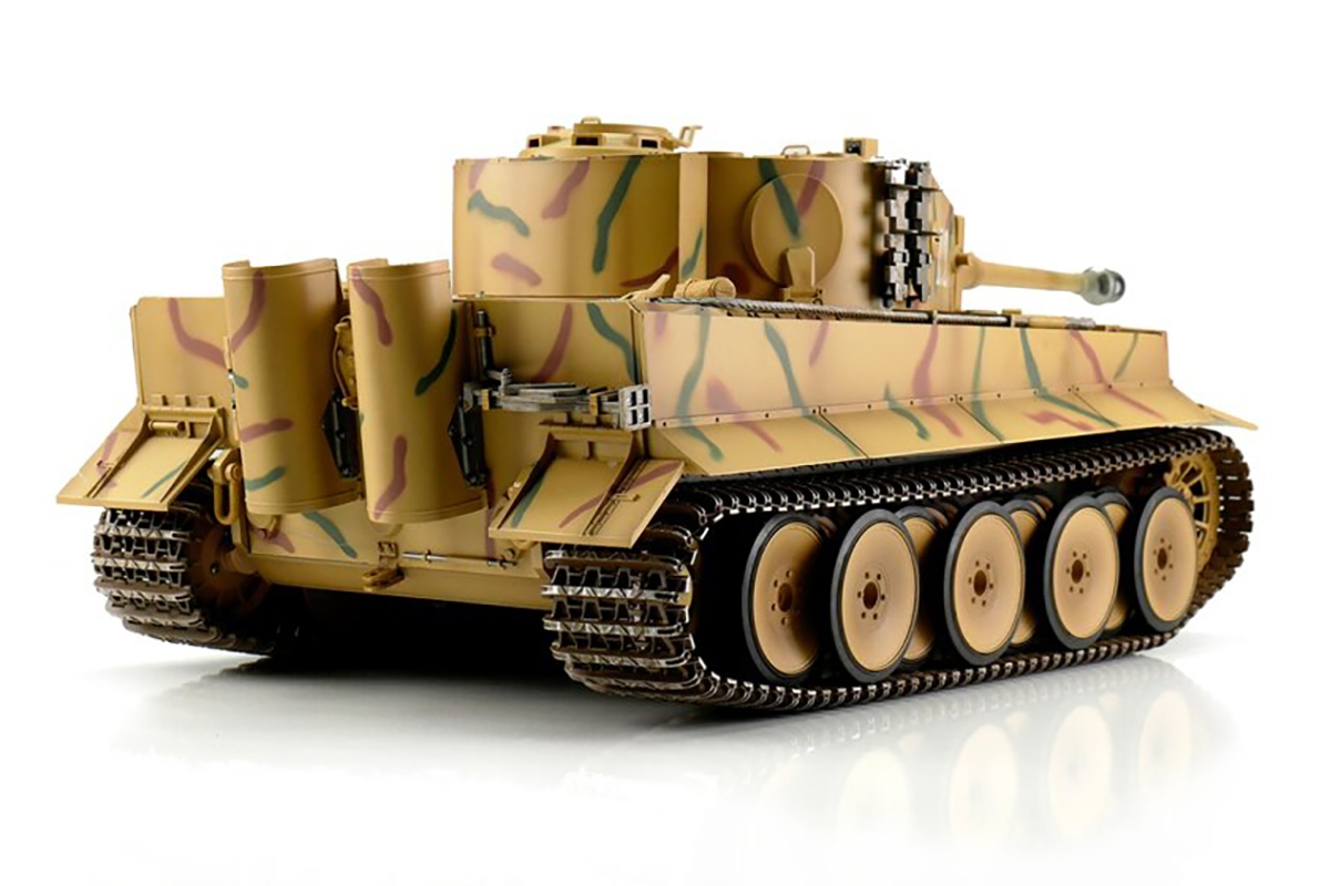 1/16 RC Tiger I Tank IR - letní kamufláž