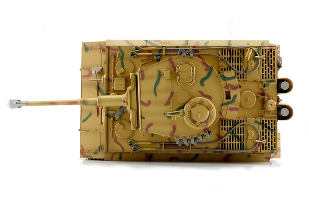 1/16 RC Tiger I Tank IR - letní kamufláž