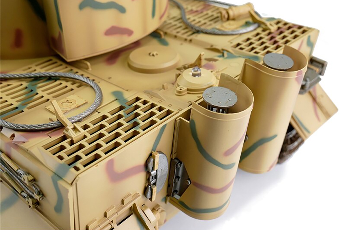 1/16 RC Tiger I Tank IR - letní kamufláž
