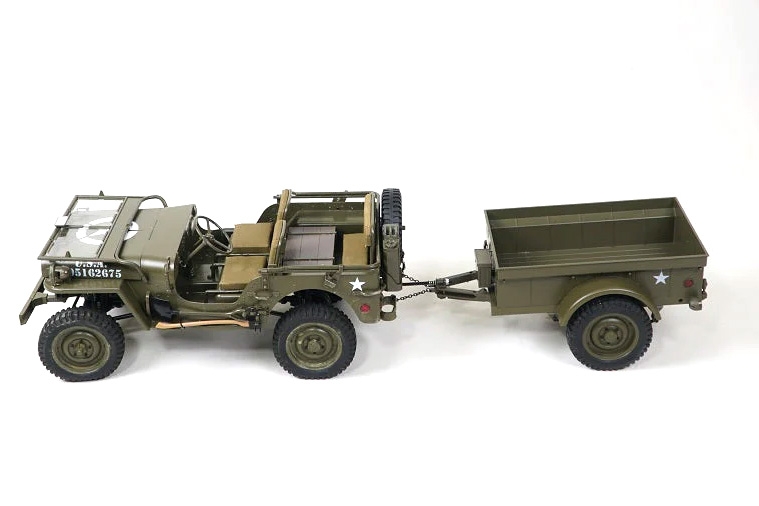 1:6 1941 MB Scaler - Přívěsný vozík