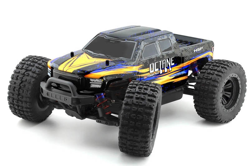 HSP Octane 1/10 RTR Monster Truck, Oranžový